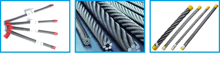 Factory Direct Sell Lift Steel Wire Rope