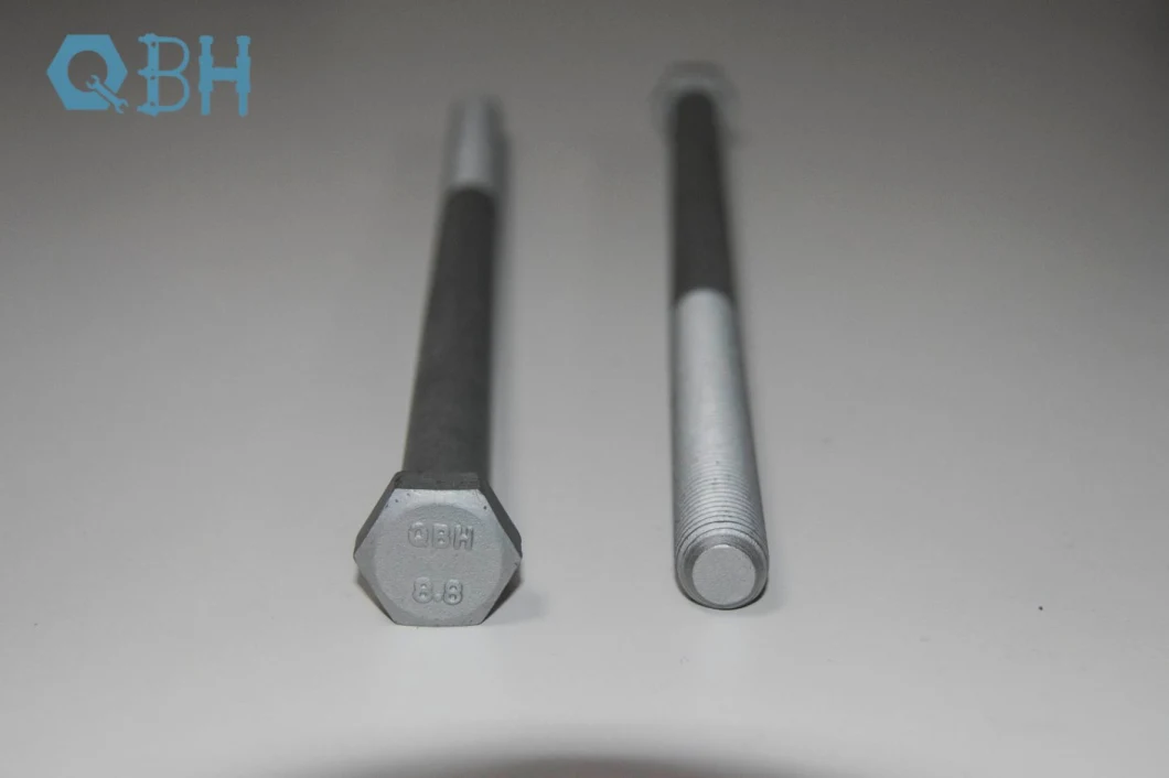 Qbh DIN931/DIN933 Geomet Full Thread Half Thread Hex Bolt Hex Bolt