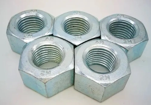Fastener/Nut/A194-2h/Heavy Hex Nut/2h Nut/Stainless Steel/Zinc Plated/Carbon Steel/Dacromet