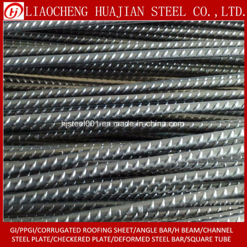 Hot Rolled Carbon Steel Ribbed Screw Thread Steel Bar