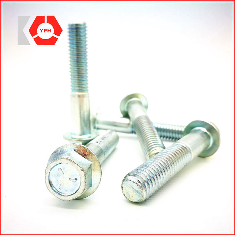 DIN6921 Hex Flange Head Bolts Carbon Steel All Grade