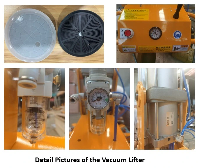 Vacuum Glass Lifter with Rotation 90 Degrees and Turning Over 90 Dergees