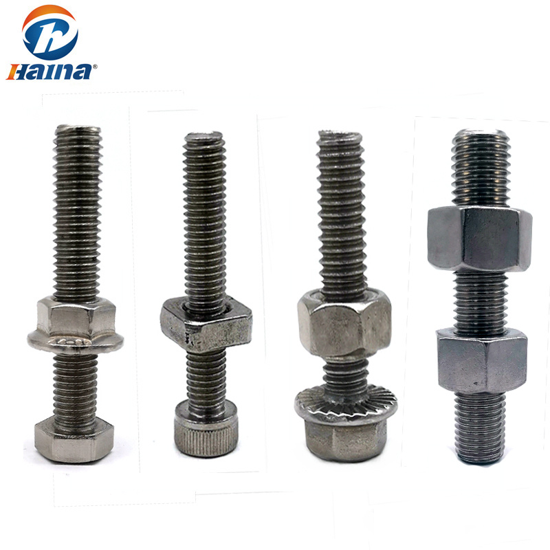 Non-Standard Hardware Fastener Supplier Carbon Steel HDG Square Head with Neck Carriage Bolt