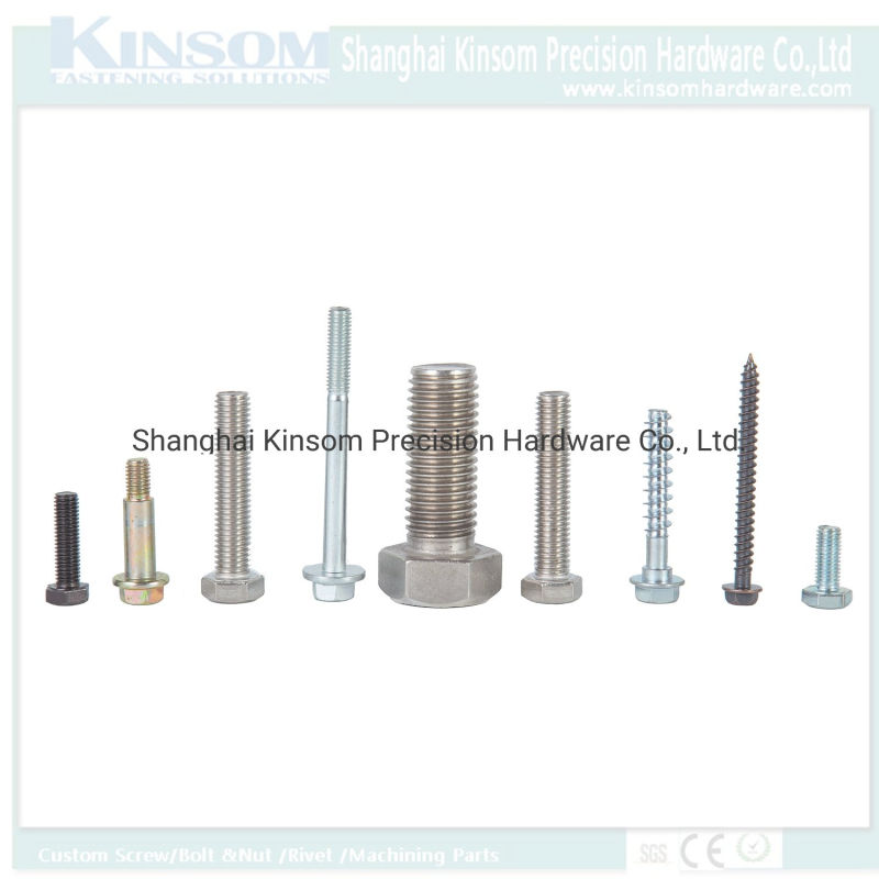 Hex Full Thread Ss 304 Bolts with Polishing Passivation Finish