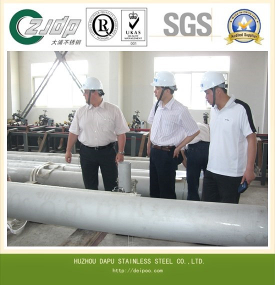 Manufacturer AISI 304 316 U-Type Stainless Steel Pipe