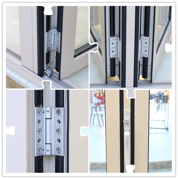 High Quality Metal Door Aluminum Folding Door Casement Door