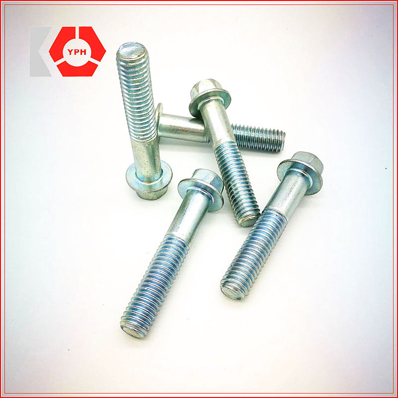 DIN6921 Alloy Steel Flange Hexagon Head Hex Bolt with Nut