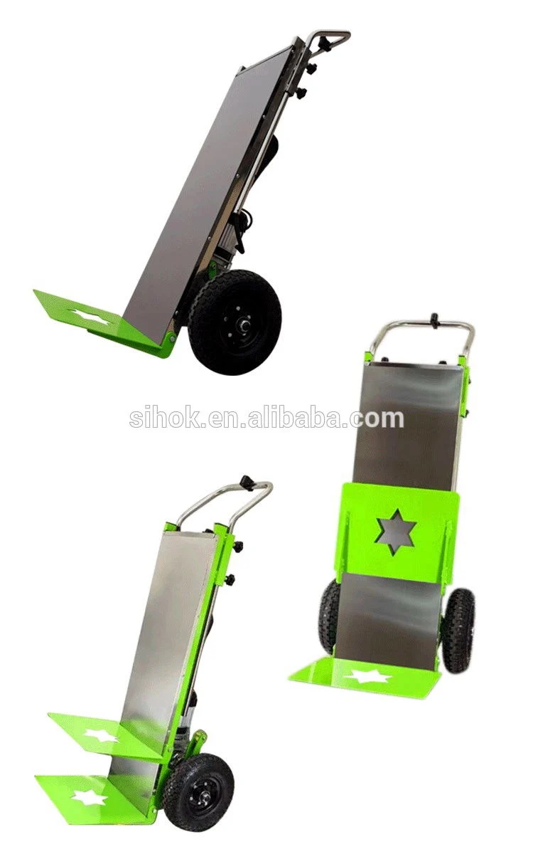 Portable Automatic Two-Wheel Household Appliance Handling Lithium Battery Stair Climber Hand Trolley Electric