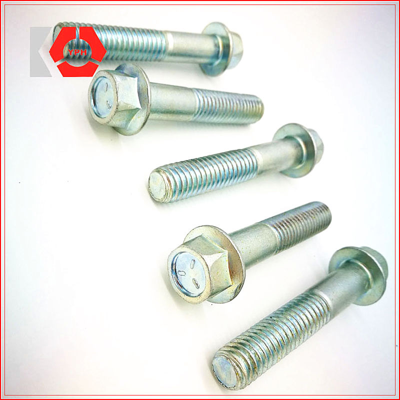 DIN6921 Hex Flange Head Bolts Carbon Steel All Grade