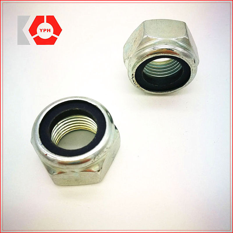 Hex Nylon Lock Nuts 	Carbon Steel DIN985 for Indursty