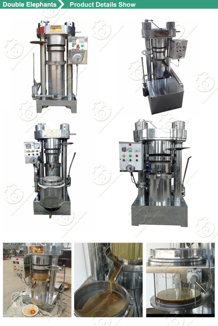 Hydraulic Walnut Almond Cold Press Cashew Nut Oil Extraction Machine