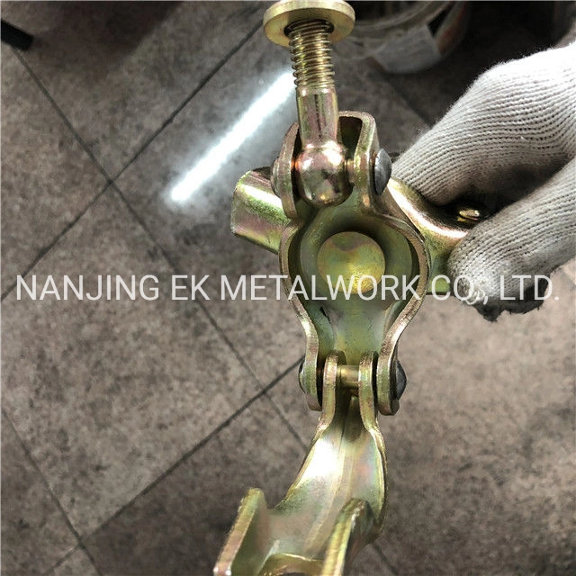 China Supplier Scaffold Fastener Scaffolding British Fitting Clamp Pressed Swivel Coupler