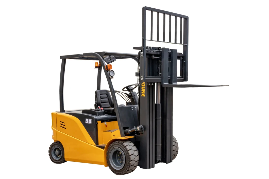 3 Ton Counter Balance Material Handling Electric Forklift Trucks