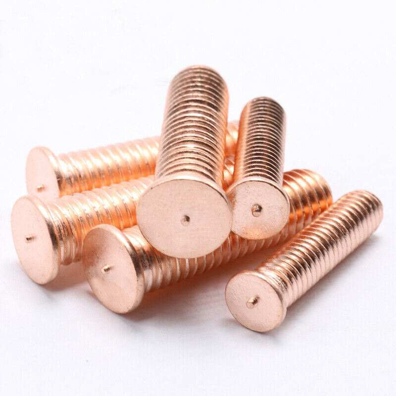 High Quality Fasteners Brass Copper Plated Welding Stud Screws