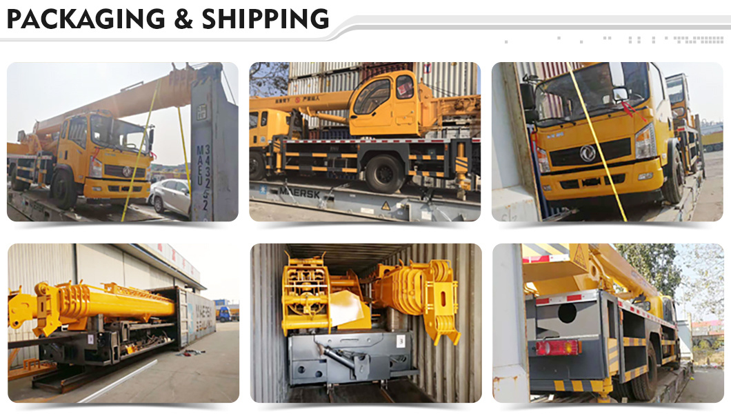 Accept Customized Boom Crane Truck Mounted Crane 7 Ton Crane Lifting for Truck