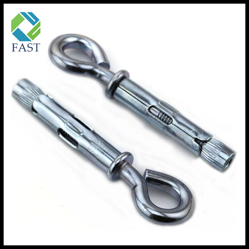 Made in China Stainless Steel/Galvanized Sleeve Anchor Bolt with Eye Bolt