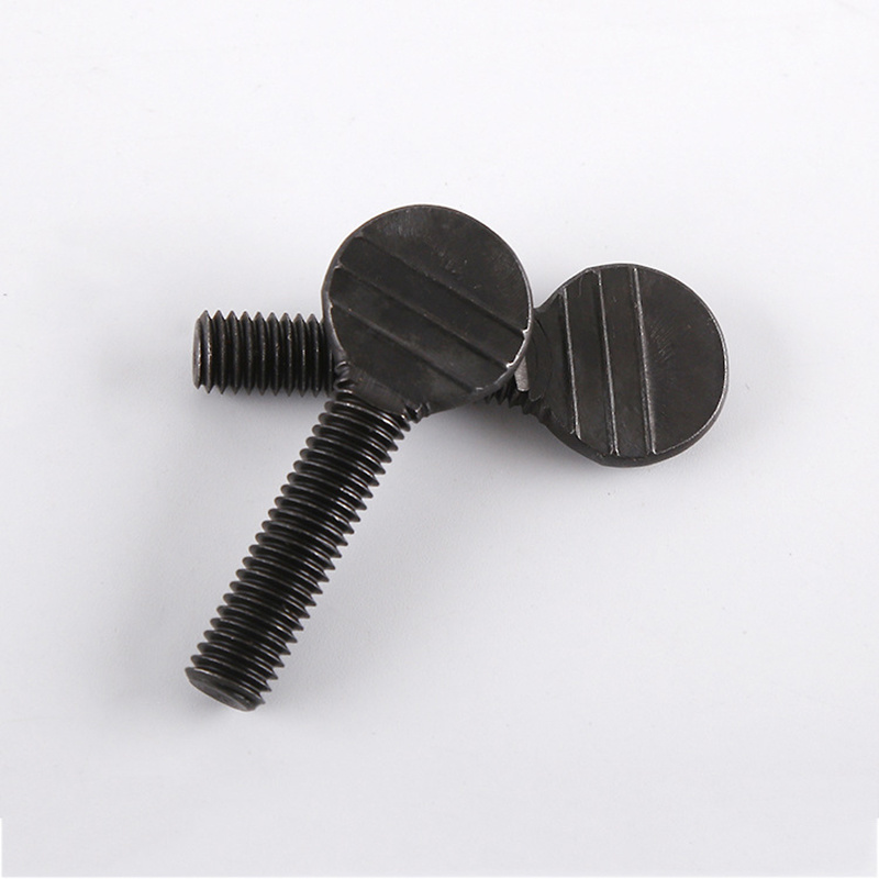 M3- M10 Carbon Steel Metric Thumb Screw with Black Oxide