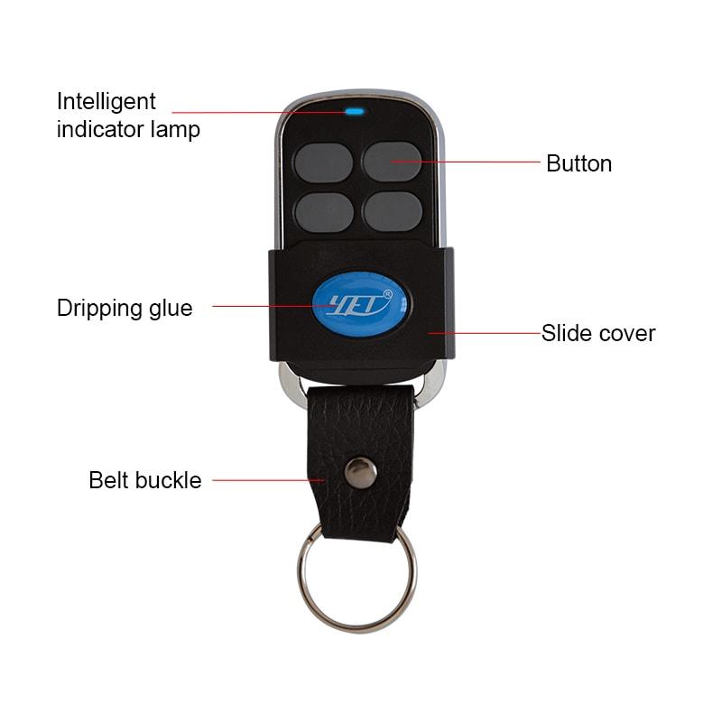 4 Way Alarm Lock Unlock Motorcycle Lock Doorbell Opener