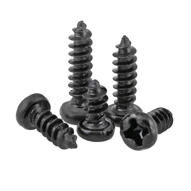 Phillips Pan Head Self Tapping Wood Screw Black Screw/Hot Sale Products