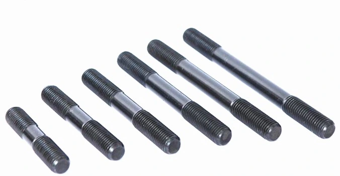 Carbon Steel Double End Threaded Bolt and Nut Screw Hex Bolt and Nuts