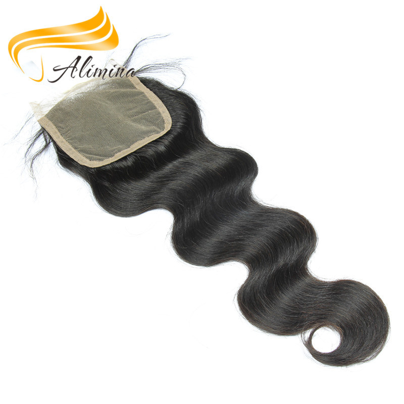 Top Quality Virgin Hair Silk Closure Lace Frontal Lace Closure