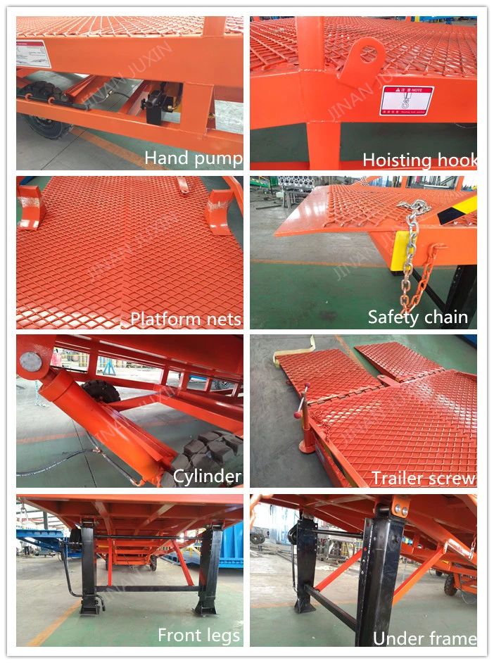 Container Unloading Equipment/Forklift Container Mobile Loading Dock Ramps