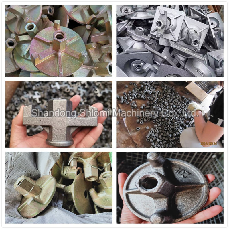 Shlomi Formwork Wing Nut Anchor Nuts Swivel Nut Flange Nut for Construction Accessories Color Galvanized Tie Rod Fittings Use