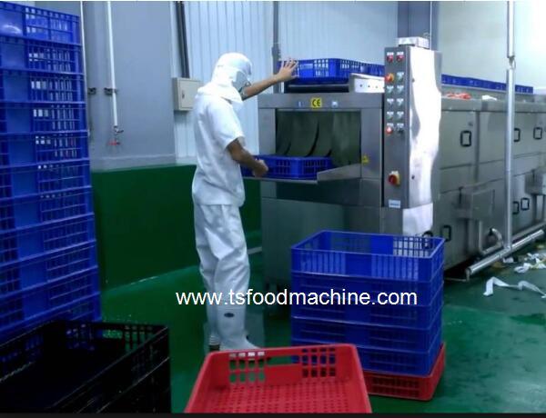 China Automatic Milk Crate Washing Machine Washer for Cheap Price