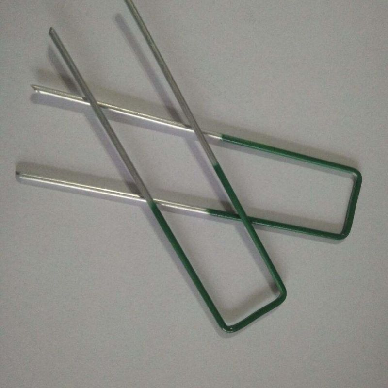 Flat Point Fence Staples Bright Smooth Common U-Type Nails for Sale