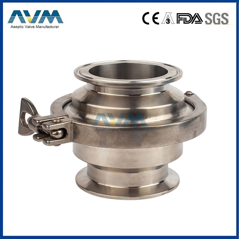 SS304 Sanitary Stainless Steel Clamp Type Check Valve with Clamp