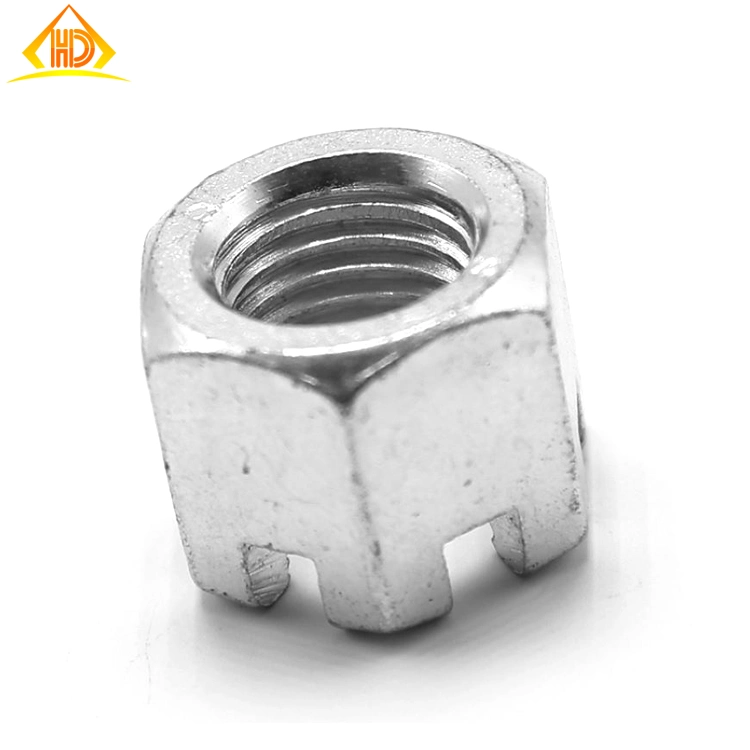 Stainless Steel A2 A4 Hex Slotted Castle Nut