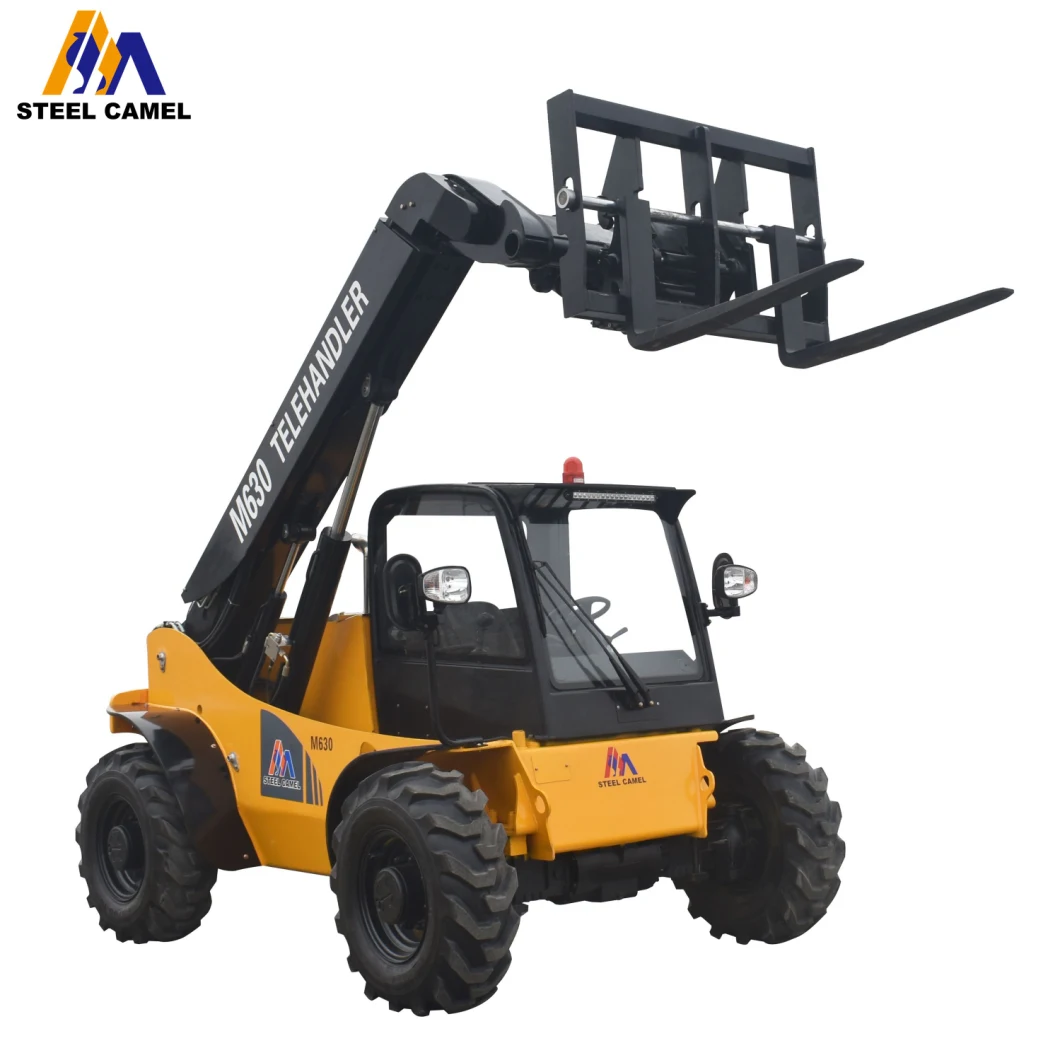 Efficiency Material Handling Equipment Paper Roll Clamp Telescopic Forklift M630-60