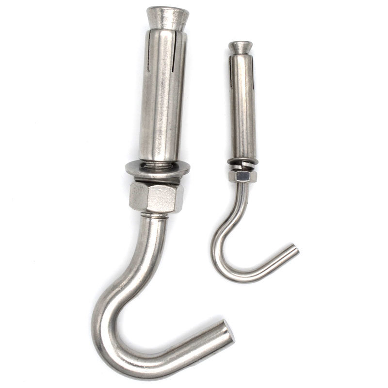 Fastener Yellow Zinc Plated Expansion Hook Anchor Bolt