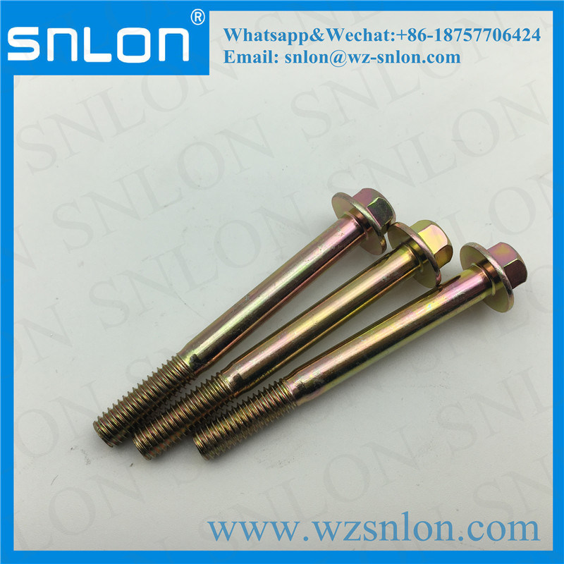 High Quality Hex Head Flange Bolt for Auto Parts