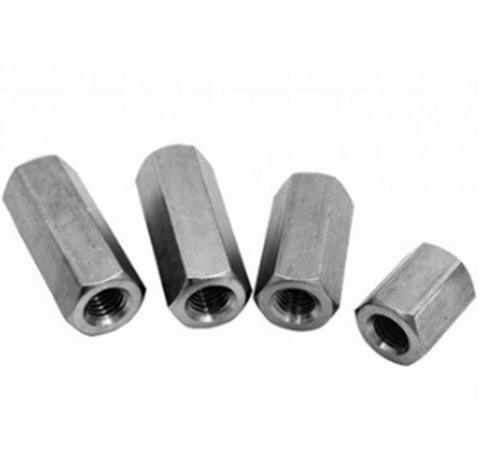 Rod Coupling Hex Nut/Galvanized Long Hex Nut / Connection Thread Nut /for Connect Lead Screw Tool M6/M8
