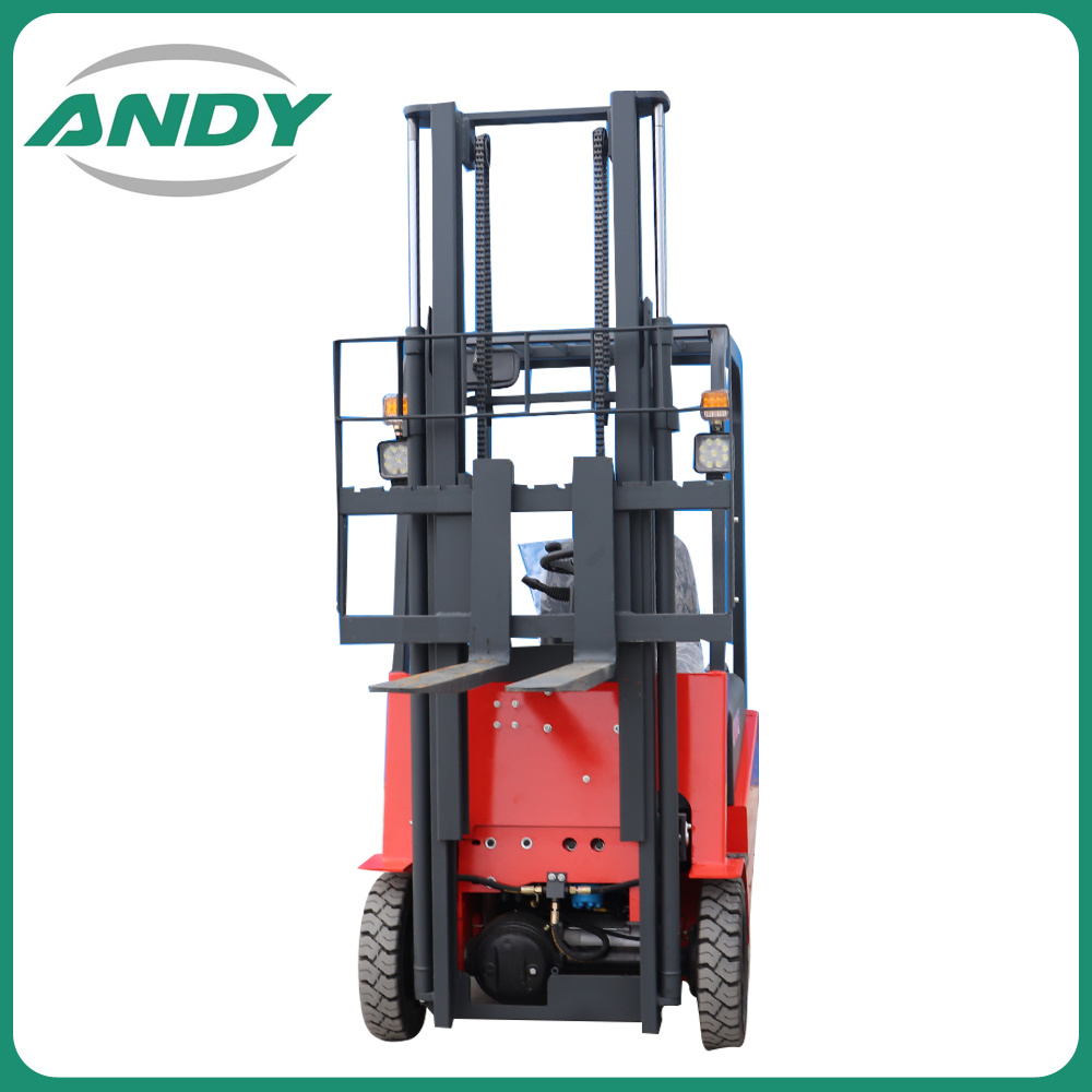 1.5ton 1500kg Lifting Height 2500mm Material Handling Equipment Four Wheel Battery Electric Forklift Equipment