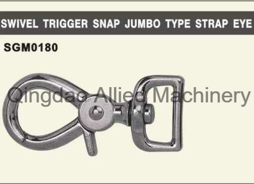 Stainless Steel 316 Swivel Trigger Snap Jumbo Strap Eye Swivel