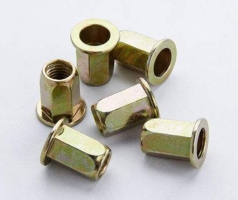 Fastener/Nut/Flat Head Nut/Rivet Nut/Insert Nut/Stainless Steel/Zine Plated/Carbon Steel/Dacromet