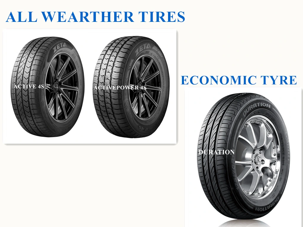 Zeta Brand SUV Tire LTR Light Truck Tire UHP Tire Winter Tire Economic PCR Tire Passenger Car Tire Radial Tire PCR All Season Tire Car Tires 235/60r18