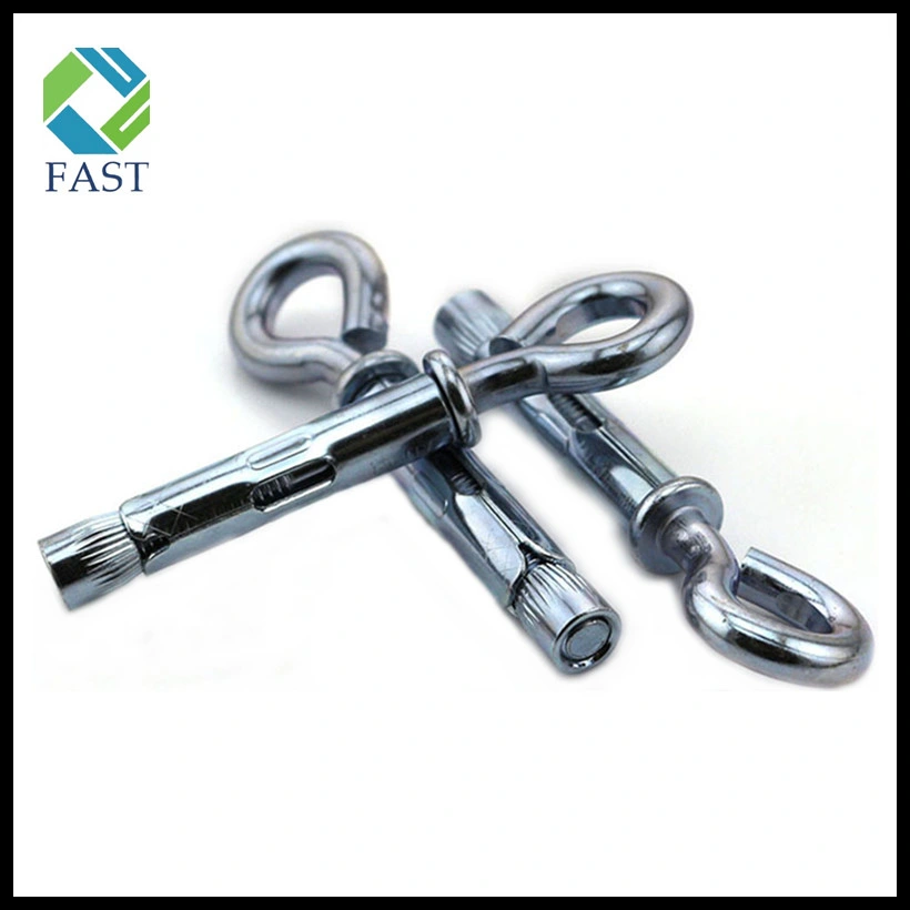 Made in China Stainless Steel/Galvanized Sleeve Anchor Bolt with Eye Bolt