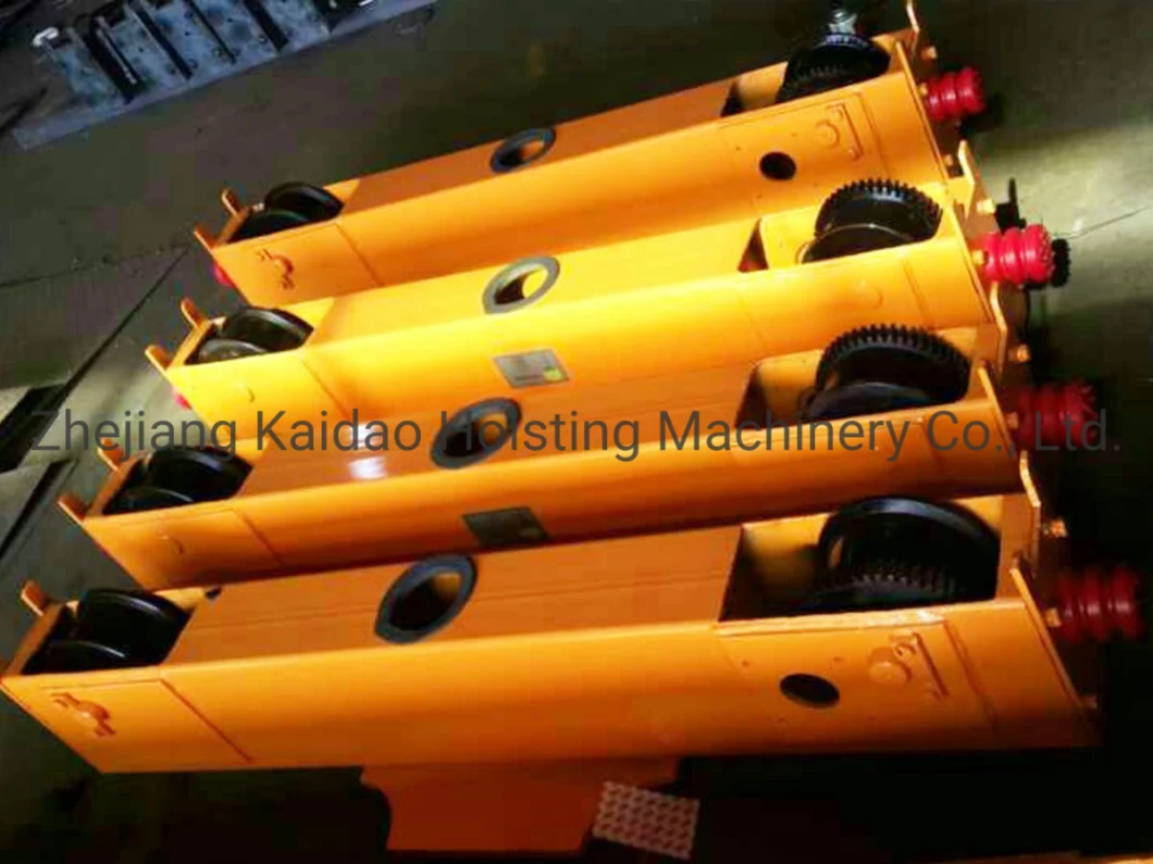 High Speed Double Track End Carriage for Double Girder Crane