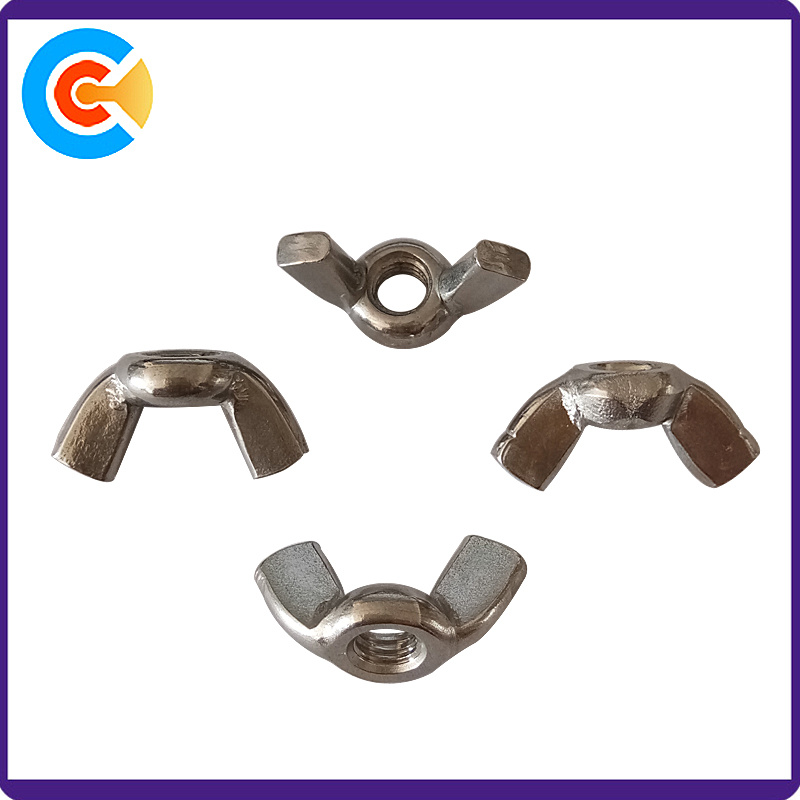 Carbon Steel O-Ring Gasket Nut Wing Nut Hex Nut