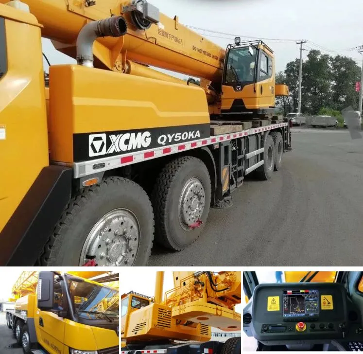 Hot Sale XCMG Qy50ka Truck Crane 50 Ton Hydraulic Mobile Crane Price (more models for sale)