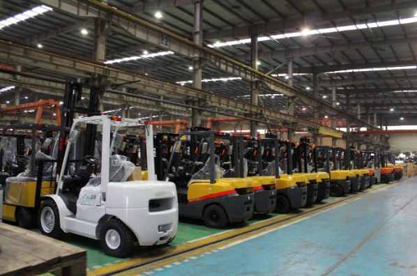 Japanese Isuzu Engine Container Handling & Material Handling 10t Diesel Forklift