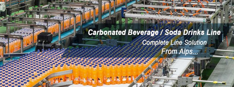 Full Automatic Complete Carbonated Soft Drink Bottling Line
