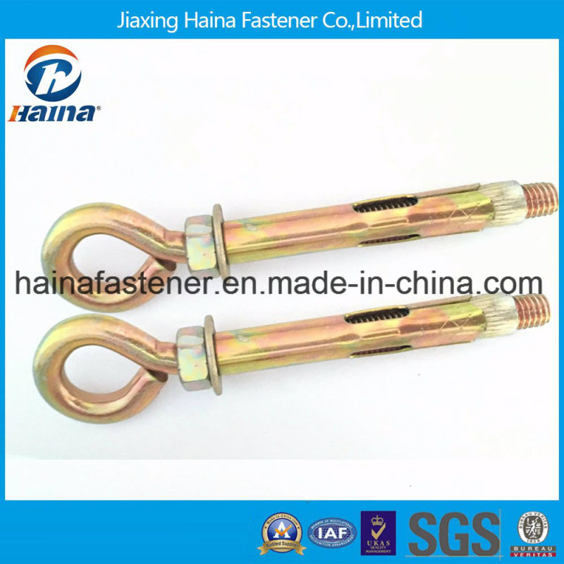 Best Quality Yellow Zinc Plated M3-M64 Eye Anchor Bolt