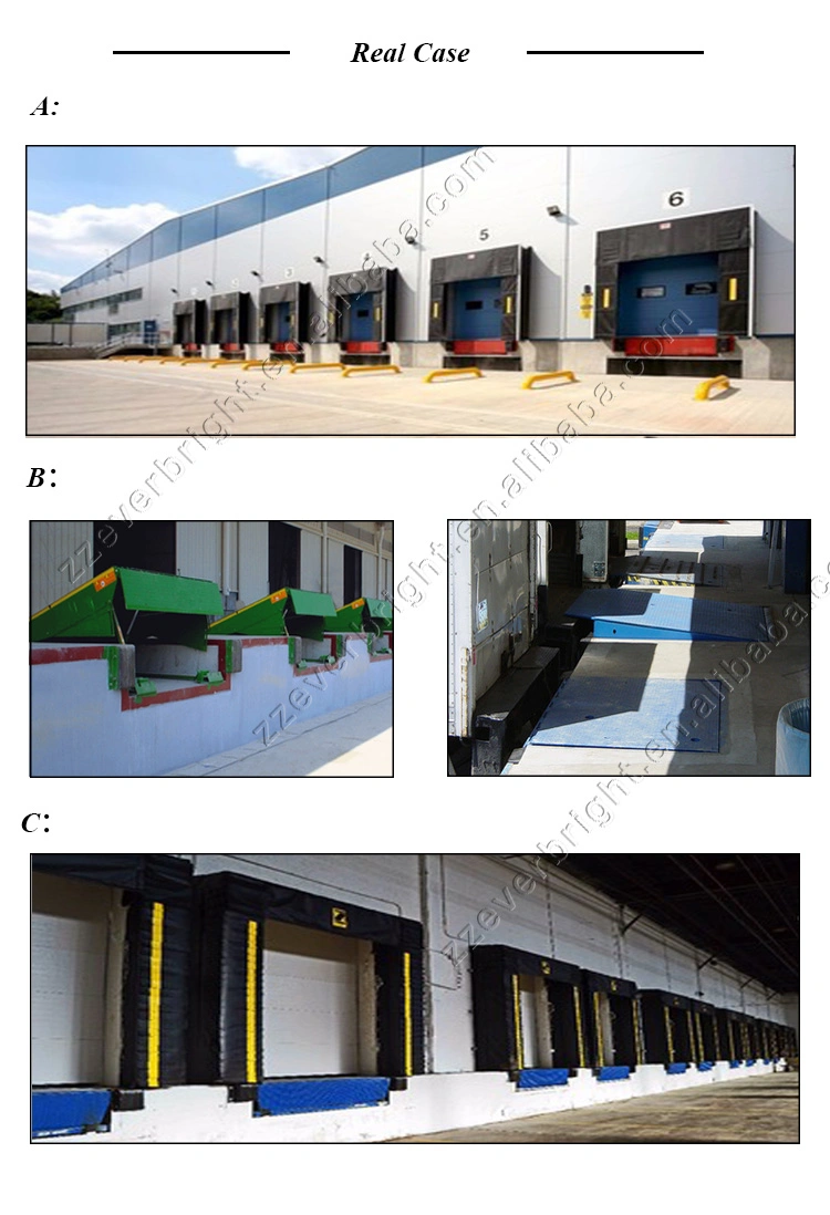 Hydraulic Dock Leveler for Forklift Cargo Handling Equipment