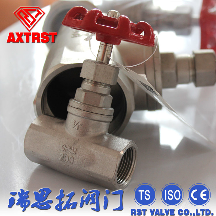 200wog Threaded End &#160; Stop Valve with Handwheel Operation