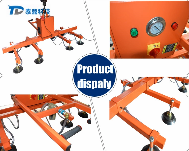 Hot Sale Crane Metal Sheet Lifter Electric Marble Lifter Electric Vacuum Glass Lifter 300kg