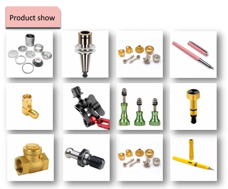 High Precision Brass Machining Parts Brass Smoking Pipe Parts for Electronic Cigarette